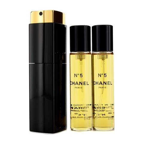 chanel eau de toilette purse spray|chanel no 5 refills only.